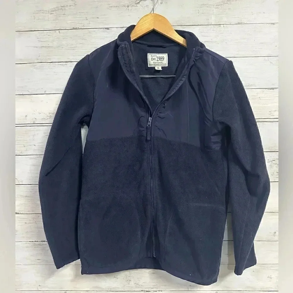 The Children’s Place Navy Blue Fleece Jacker Size XL